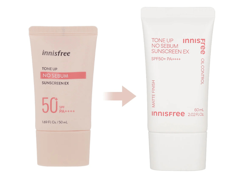 Kem chống nắng Innisfree Tone Up No Sebum