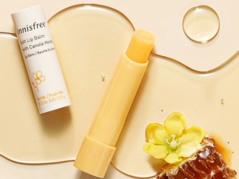 Son dưỡng ẩm innisfree canola honey lip balm